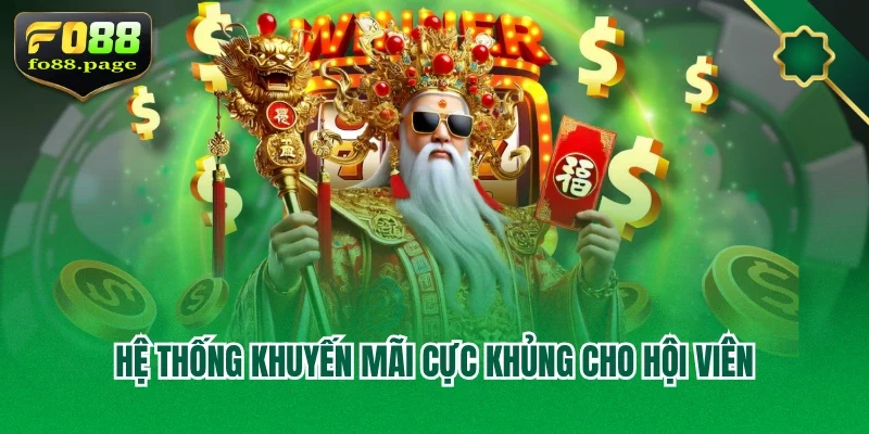 Hệ thống khuyến mãi cực khủng cho hội viên